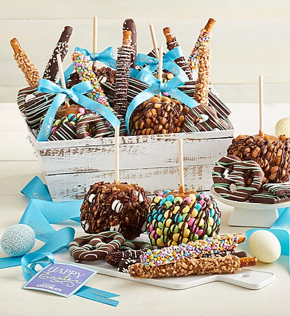 Simply Chocolate® Deluxe Happy Easter Snack Basket